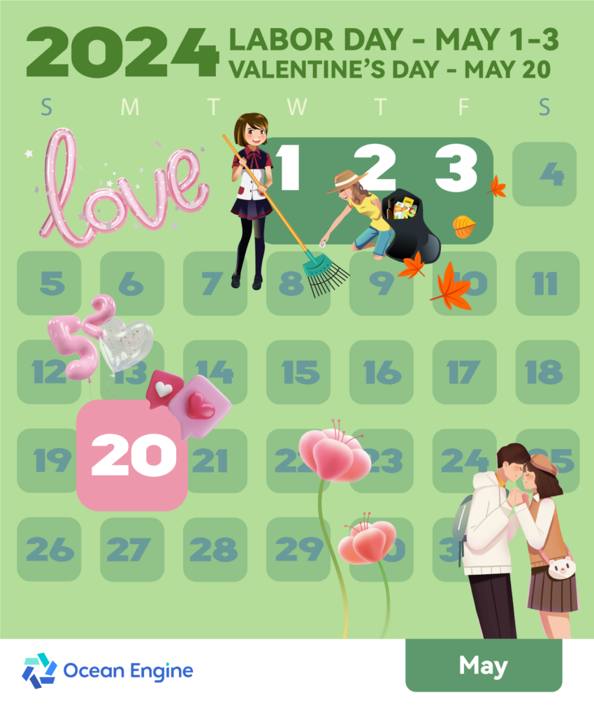 China Marketing Calendar May 2024